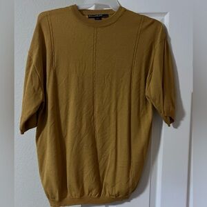 Mustard Yellow Knit Sweater
